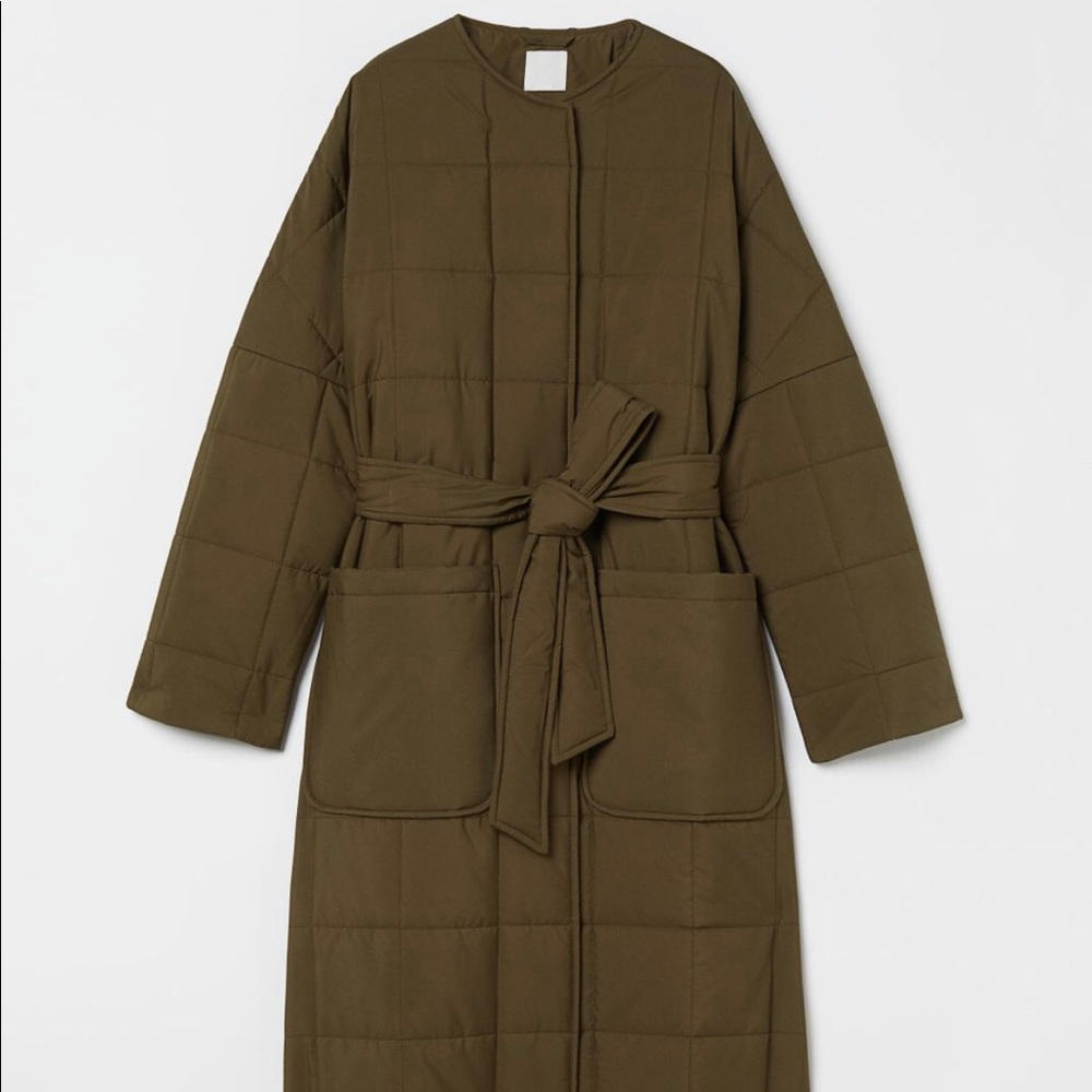H&M QUILTED COAT